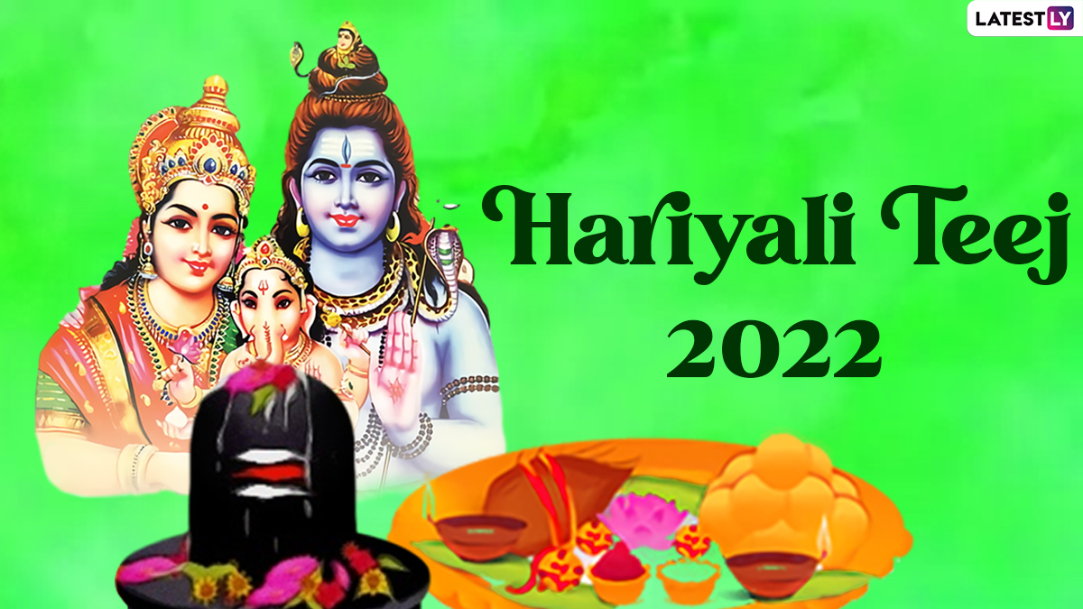 Happy Hariyali Teej 2022 Greetings: Observe the Holy Fast by ...