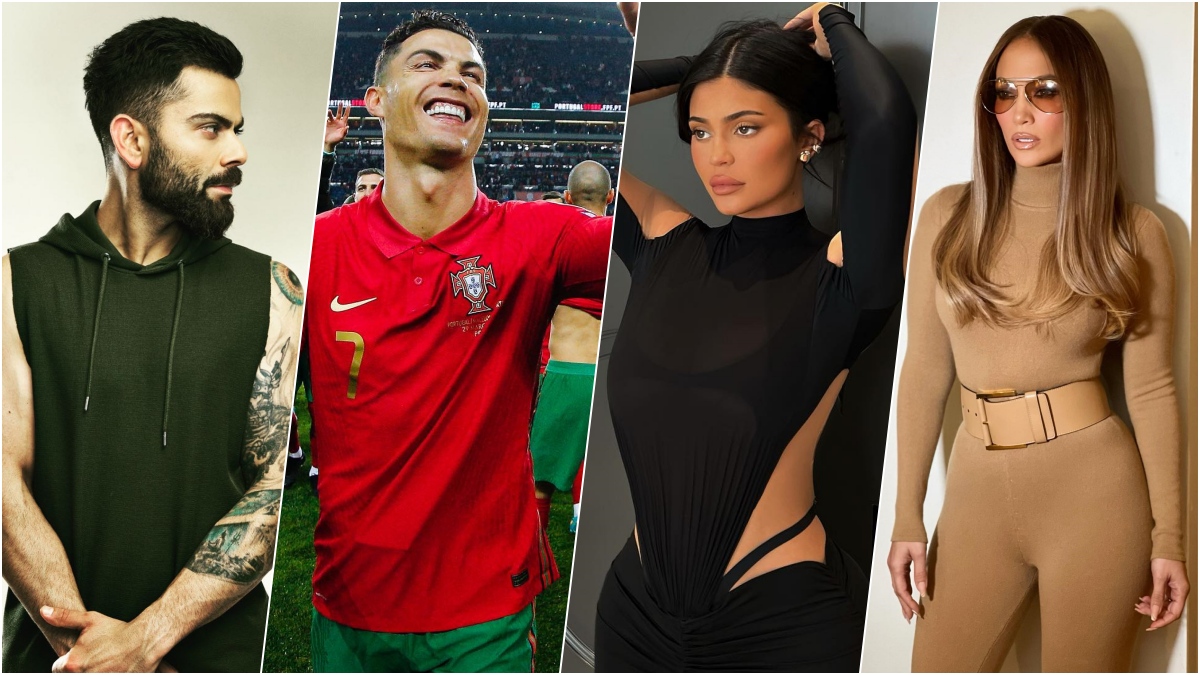 Athiya Shetty Xxx - Top-15 Highest Paid Instagram Celebrities 2022: Cristiano Ronaldo, Kylie  Jenner, Virat Kohli, JLo â€“ Check Instagram Rich List With Cost per IG Post!  | ðŸ‘ LatestLY