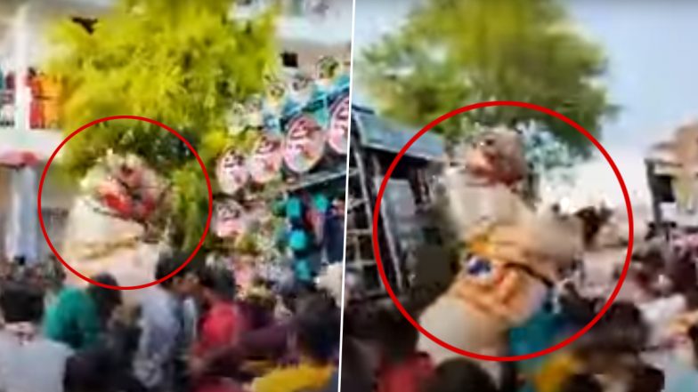 Horse Stomps Over Baraatis in Wedding Procession After Getting Irked by Blaring DJ Music in Uttar Pradesh; Watch Viral Video