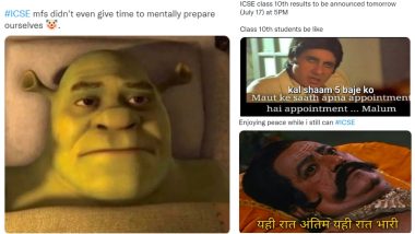 #ICSE Funny Memes Trend After ICSE 10th Result 2022 Date and Time Announced, Students Share Hilarious Jokes To Calm Nerves