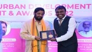 Business News | Anil Nagabhushan, Founder of Rigo Water Filtration, Awarded by Union Minister of India