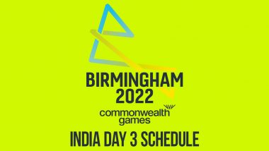 Commonwealth Games 2022 Day 3 India CWG Schedule: Indian Athletes in Action on July 31 Including IND vs PAK Women’s T20 in Birmingham With Time in IST