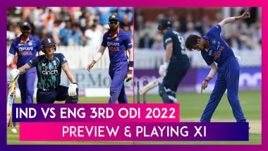 IND vs ENG 3rd ODI 2022 Preview & Playing XI: Both Teams Aim For Series Win