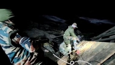 India News | Amarnath Yatra: Indian Army Reconstructs Bridges Damaged by Landslides on Baltal Route in Record Time