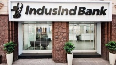 Business News | IndusInd Bank Q1 Net Profit Rises 61 Per Cent to Rs 1,631 Crore