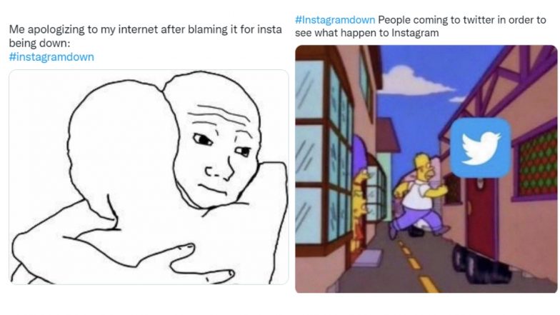 InstagramDown Funny Memes, Instagram Down Meme Templates and Jokes Are Here  To Stay Because Instagram Cannot Function Properly, Tweet Frustrated  Netizens! | 👍 LatestLY