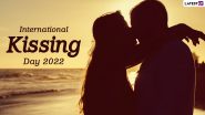 International Kissing Day 2022 Wishes & Photos: Romantic Quotes, Thoughts, Notes, HD Images and Messages To Send to Your Love!
