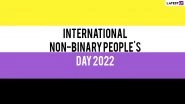 International Non-Binary People's Day 2022: Date, History and Significance - Everything to Know About The Day