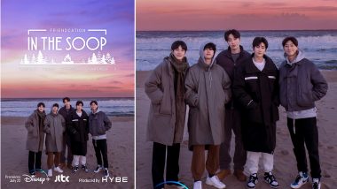 In the Soop Friendcation Poster: The Wooga Squad Members Look Cheerful in Front of a Beautiful Sunset on the Beach (View Pic)