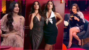 Janhvi Kapoor and Sara Ali Khan Dresses at Koffee With Karan: View Pics of Bollywood Actresses’ Outfits Over The Years Ahead of KWK Season 7
