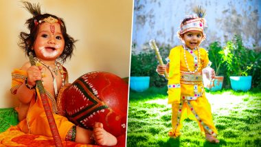 Krishna Janmashtami 2022: Fancy Dress Ideas for Boys – Ways To Get Your Bal Gopal Ready for the Festivities (Watch Videos)
