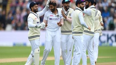 Sports News | India Gain Upper Hand on Day 2 of Test Against England; Bumrah Creates Batting Record, Takes Five Wickets