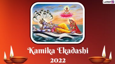Kamika Ekadashi 2022 Images & HD Wallpapers for Free Download Online: Wish Happy Kamika Ekadashi With Lord Vishnu Photos, WhatsApp Greetings & SMS on This Auspicious Day