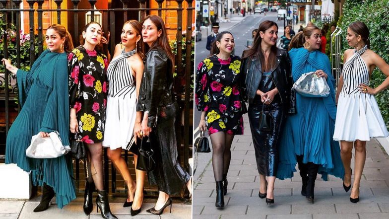 Kareena Kapoor Khan, Karisma Kapoor, Amrita Arora and Natasha Poonawalla Are Glam Dolls in Their Pictures From London!