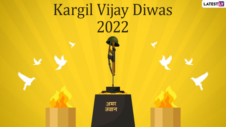 Kargil Vijay Diwas 2022 Quotes & Messages: WhatsApp Sayings, Facebook Status, Indian Army Photos, Telegram Wallpapers & GIFs To Send on This Day