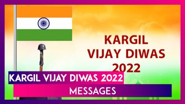 Kargil Vijay Diwas 2022 Messages: Send Quotes & HD Images To Mark the Kargil Victory Day