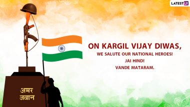 Kargil Vijay Diwas 2022 Messages in Hindi & Marathi: WhatsApp Status Video, Facebook Quotes, SMS, Images and HD Wallpapers To Send on This Historical Day