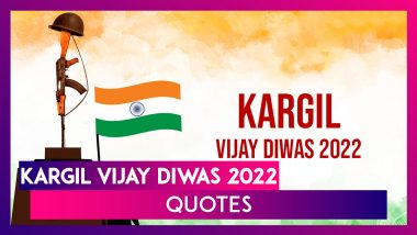 Kargil Vijay Diwas 2022 Quotes: Observe Victory Day With These WhatsApp Messages & Images