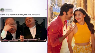 'Love Storiya' Funny Memes Go Viral After Brahmastra Song 'Kesariya' Release, Netizens Can't Wrap Their Heads Around 'Love Storiyaan' Lyrics