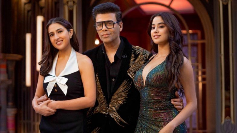 Koffee With Karan Season 7 Episode 2 Review: Janhvi Kapoor, Sara Ali Khan’s Camaraderie Gets a Thumbs Up From Netizens!