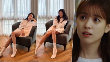 Korean Drama Star Han Hyo-joo Flaunts Sexy Thighs in White Shirt and Socks, View Hot Pics of South Korean Actress!