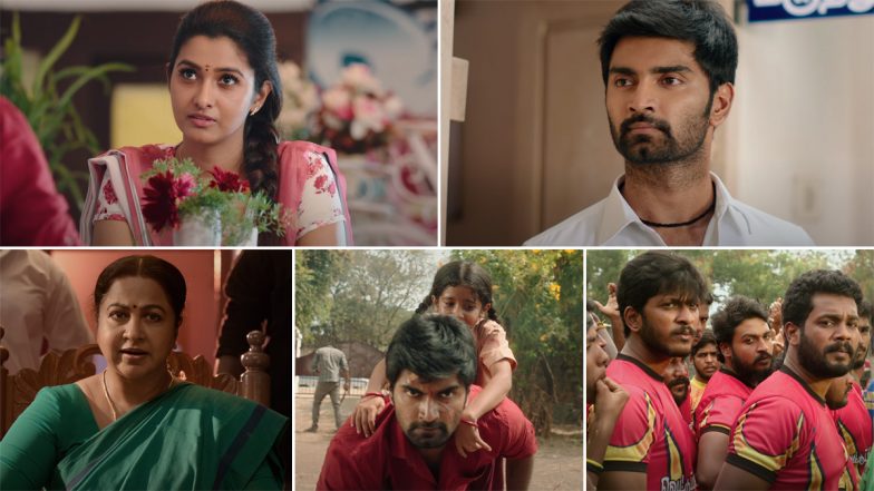 Kuruthi Aattam Trailer: Atharvaa Star in an Action Packed Thriller Co-Starring Priya Bhavani Shankar and Radhika Sarathkumar (Watch Video)