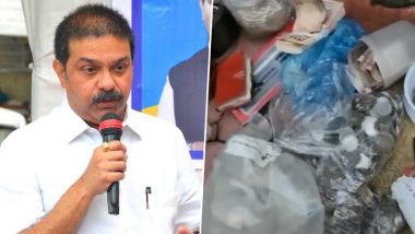 Mumbai: Bag With Cash, Coins and Ganpati Idol Found Outside BJP MLC Prasad Lad's House in Matunga (Watch Video)