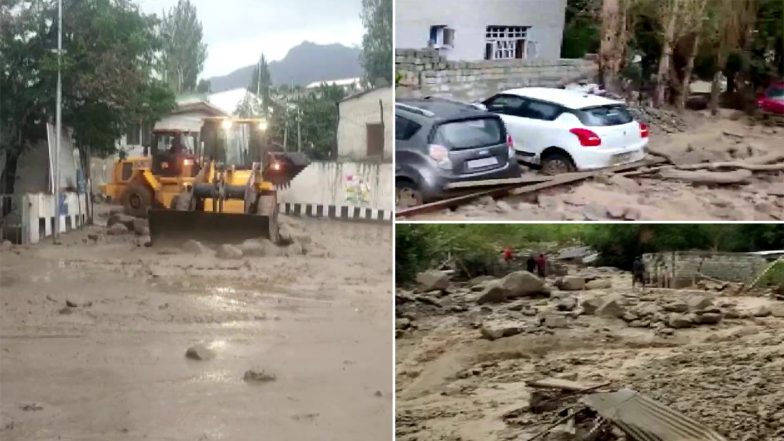 Ladakh: Cloudburst Triggers Flash Floods in Kargil (See Pics)