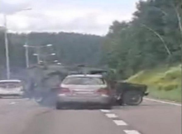World News | Norwegian Leader Lars Thorsen Car Rammed While Trying to Burn a Copy of Quran