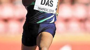 Hima Das at Commonwealth Games 2022, Sprinting Match Live Streaming Online: Know TV Channel & Telecast Details for Women’s 200m Heat 2 Event Coverage