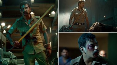 Laththi Teaser: Vishal as a Cop Fights Tsunami of Villains in This ‘Bloody’ First Promo (Watch Video)