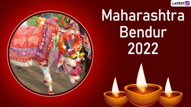 Maharashtra Bendur 2022 Images & HD Wallpapers for Free Download Online: WhatsApp Messages and Quotes in Marathi To Celebrate the Festival of Worshipping Farm Animals