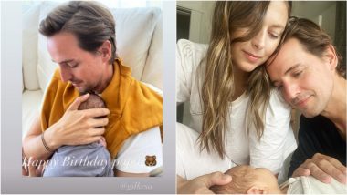 New Mom Maria Sharapova Wishes Fiance Alexander Gilkes on Birthday With an Adorable Pic of Him With Their Newborn Baby