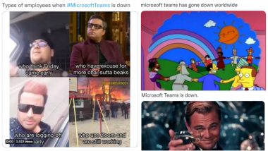 #MicrosoftTeams Down Funny Memes Trending on Twitter After Thousands of Users Face Major Outage, Unable To Access MS Teams App!