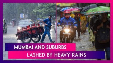 Mumbai and Suburbs Waterlogged As Heavy Monsoon Rains Lash Coastal Maharashtra