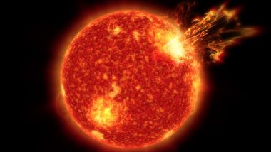 Solar Storm Warning Sparks Discussion on Twitter with Netizens Sharing Concerns and Science Behind The Snake-Like Solar Flare That is Likely to Hit Earth! (View Tweets)