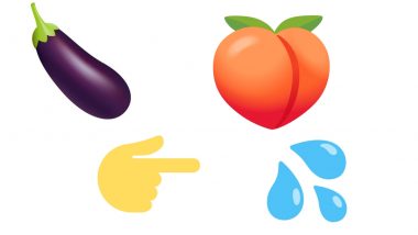 Sex Emojis for World Emoji Day 2022: From Eggplant to Peach, NSFW Emoticons for Sexting That Will Make Your Sex Chats Steamier