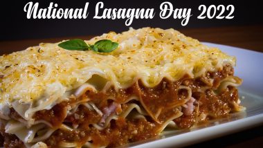 National Lasagna Day 2022: From Spinach to Pot Lasagna, 6 Types of Italian Pasta Dishes To Try On This Food Day!