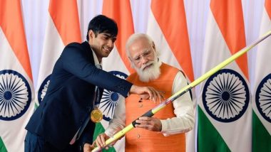 Neeraj Chopra Wins Diamond League Title: PM Narendra Modi Congratulates Javelin-Thrower After His Historic Victory in Zurich