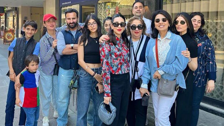 Neetu Kapoor Enjoys Birthday Lunch With Kareena Kapoor, Saif Ali Khan, Karisma Kapoor in London (View Pic)