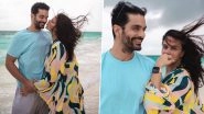 Neha Dhupia Gives &lsquo;Flying Kiss&rsquo; to Hubby Angad Bedi in Scenic Pics From Their Maldives Trip!