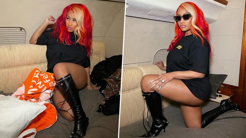 Nicki Minaj Slams Haters by Sharing Sexy Pics of Hers in an All-Black Look on Instagram!