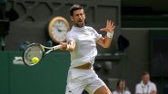 Novak Djokovic vs Tim van Rijthoven Wimbledon 2022 Live Streaming Online: Get Free Live Telecast of Men’s Singles Tennis Match in India