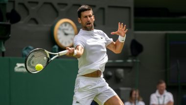 Wimbledon 2022: Novak Djokovic Storms Past Miomir Kecmanovic With His 35th Centre Court Win in a Row, Reaches Round Of 16