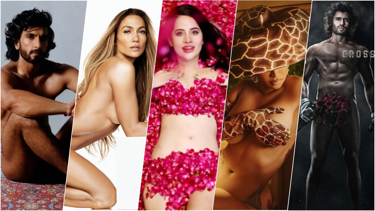 Top Nudist Ethnic - Nude Photoshoot of Urfi Javed, Ranveer Singh, JLo, Vijay Deverakonda and  Cardi B Set Hot and Bold Trend Online, View Photos and Videos! | ðŸ‘— LatestLY