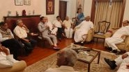 Vice Presidential Election 2022: Opposition Parties Meet at NCP Chief Sharad Pawar's Residence to Discuss Joint VP Candidate