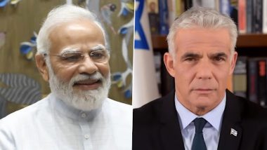 PM Narendra Modi Congratulates Yair Lapid for Becoming 14th Prime Minister of Israel