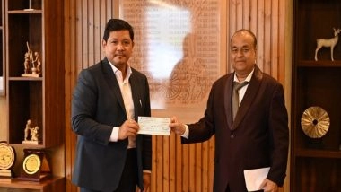Business News | Star Cement Contributes Rs 25 Lakhs to Meghalaya CM Relief Fund; Extends Support to Victims of Flood-affected Areas