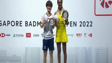 Sports News | Anurag Thakur Congratulates PV Sindhu Following Singapore Open 2022 Title Win