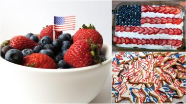 Fourth of July 2022 Dessert Recipes: From Patriotic Strawberries to Cheddar Apple Pie, Easy Delicacies To End Dinner on a Sweet Note!